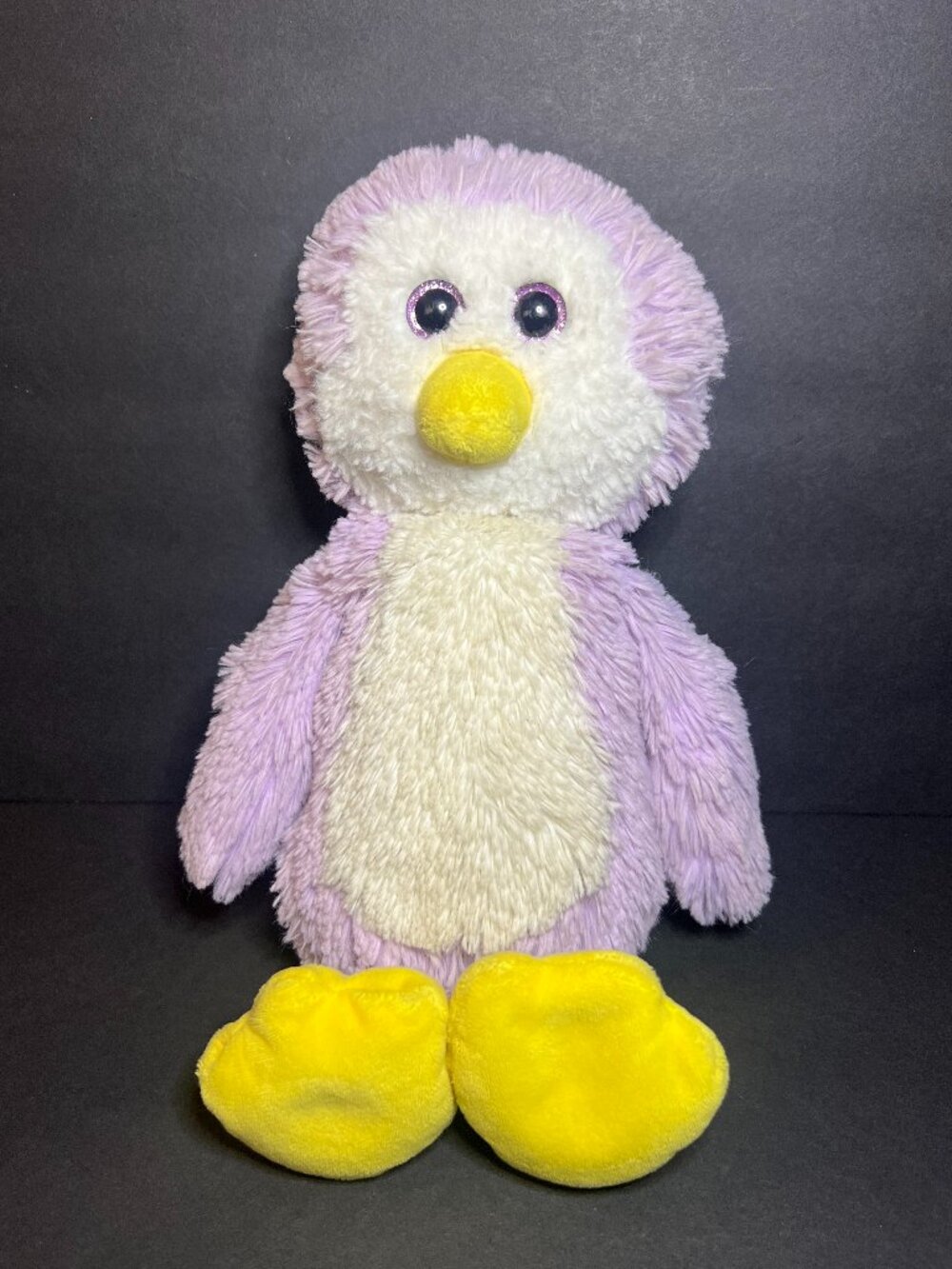 2017 TY Attic Treasures Gordon Purple Penguin Plush & Bean Stuffed Toy 12"
